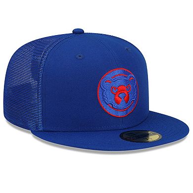 Youth New Era Royal Chicago Cubs 2022 Batting Practice 59FIFTY Fitted Hat