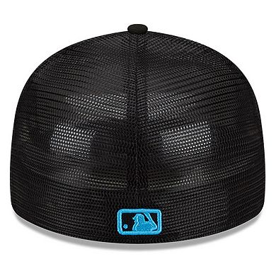 Men's New Era Black Miami Marlins 2022 Batting Practice Low Profile 59FIFTY Fitted Hat
