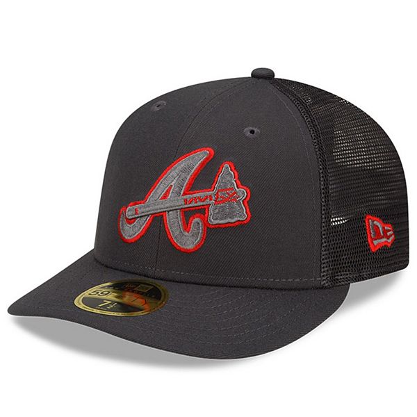 Atlanta Braves New Era 2022 Batting Practice Low Profile 59FIFTY Fitted Hat  - White