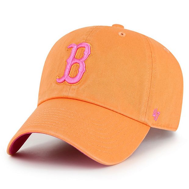 Women's Boston Red Sox '47 Yellow Clean Up Adjustable Hat