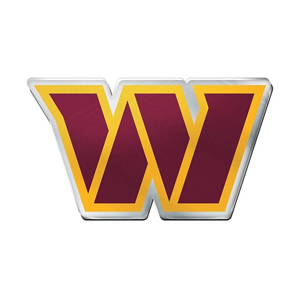 Washington Commanders WinCraft 4'' x 4'' Team Logo Color Perfect