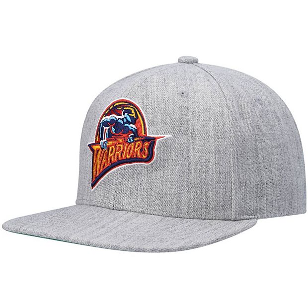 Mitchell & Ness Golden State Warriors Wool Solid snapback cap in blue