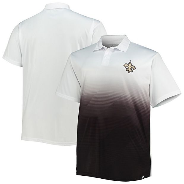 Men's Profile Black New Orleans Saints Big & Tall Two-Sided T-Shirt