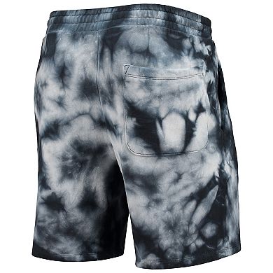 Men's New Era Black Tampa Bay Buccaneers Tie-Dye Shorts