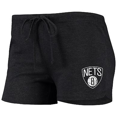 Women's Concepts Sport Charcoal Brooklyn Nets Billboard Racerback Tank Top & Shorts Sleep Set