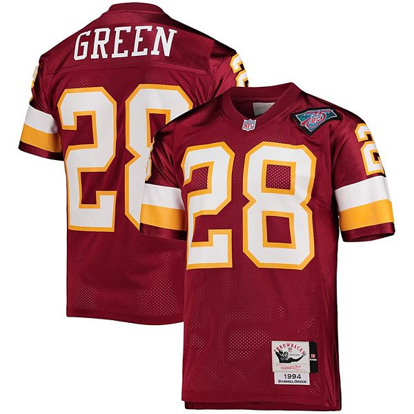 Mitchell & Ness, Shirts, Darrell Green Washington Football Team Mitchell  Ness 994 Authentic Nfl Jersey