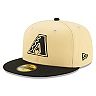 Men's New Era Gold/Black Arizona Diamondbacks 2021 City Connect 59FIFTY Fitted Hat