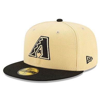 Men's New Era Sand/Black Arizona Diamondbacks 2021 City Connect 59FIFTY Fitted Hat