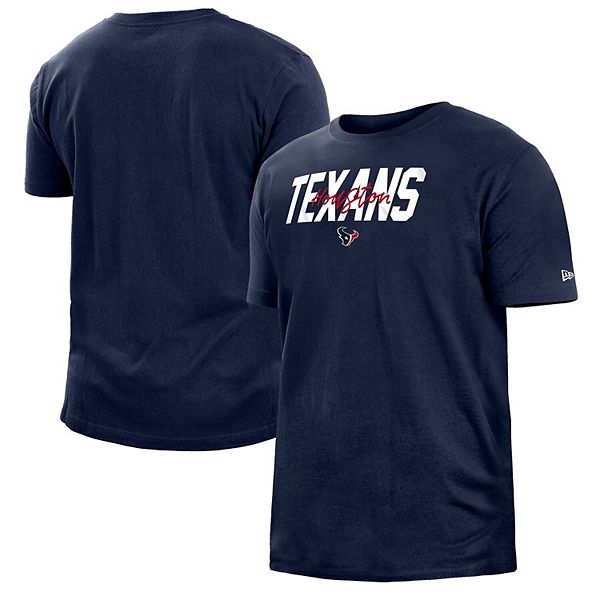 Men s New Era Navy Houston Texans 2022 NFL Draft Collection T Shirt