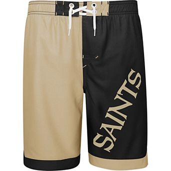 Youth Gold/Black New Orleans Saints Conch Bay Board Shorts