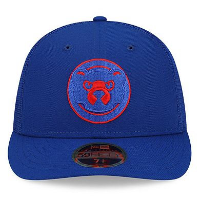 Men's New Era Royal Chicago Cubs 2022 Batting Practice Low Profile 59FIFTY Fitted Hat
