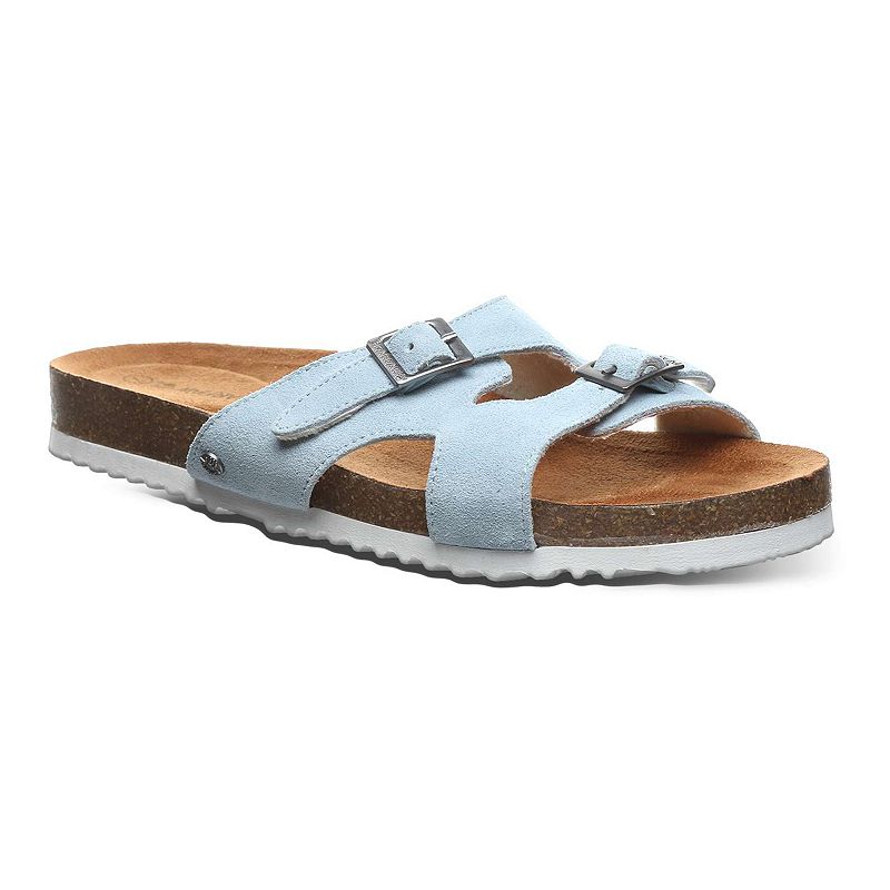 Bearpaw Jaycee Womens Slide Sandals, Size: 7, Turquoise/Blue