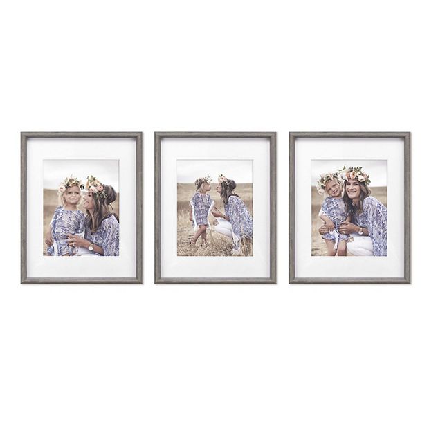 3-Piece Wood Gallery Frame Set