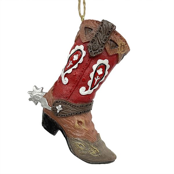 ST LOUIS CARDINALS BOOT COWBOY BOOT BASEBALL ORNAMENT