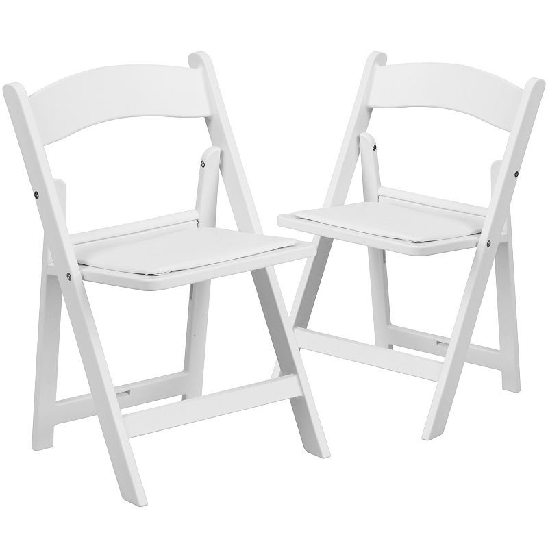 28817622 Kids Flash Furniture Folding Chair 2-piece Set, Wh sku 28817622