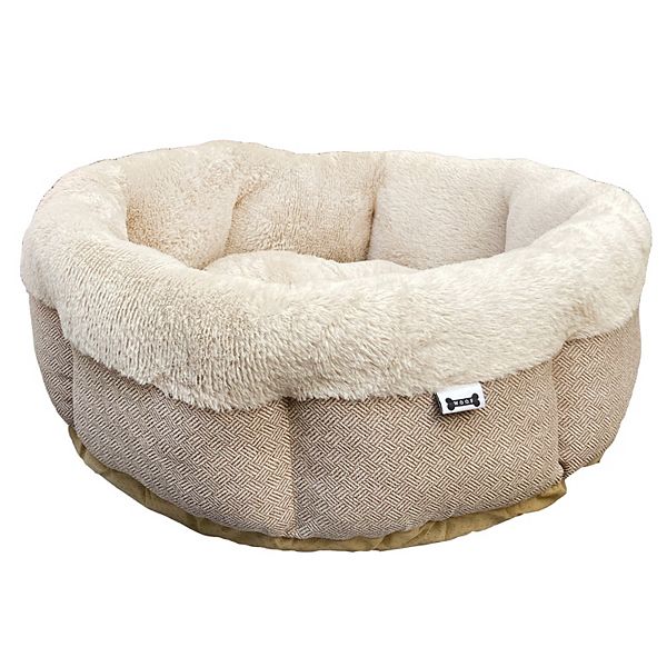 Large round dog clearance bed