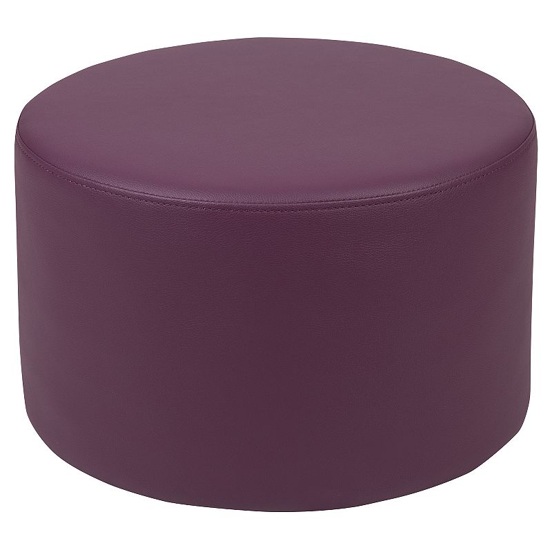 Kids Flash Furniture Soft Seating Circle Stool, Purple