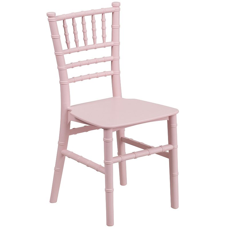 Kids Flash Furniture Commercial Party Chiavari Chair, Pink