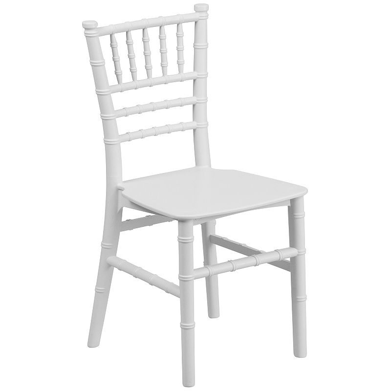 Kids Flash Furniture Commercial Party Chiavari Chair, White