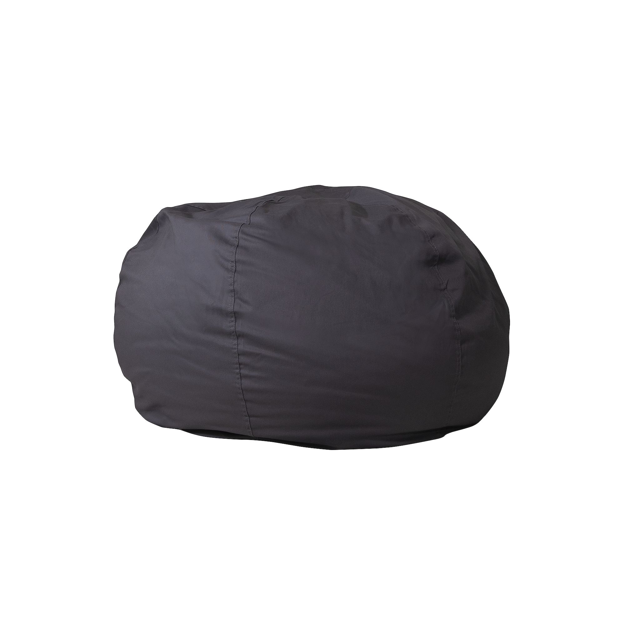 Flash Furniture Oversized Refillable Bean Bag Chair, Gray