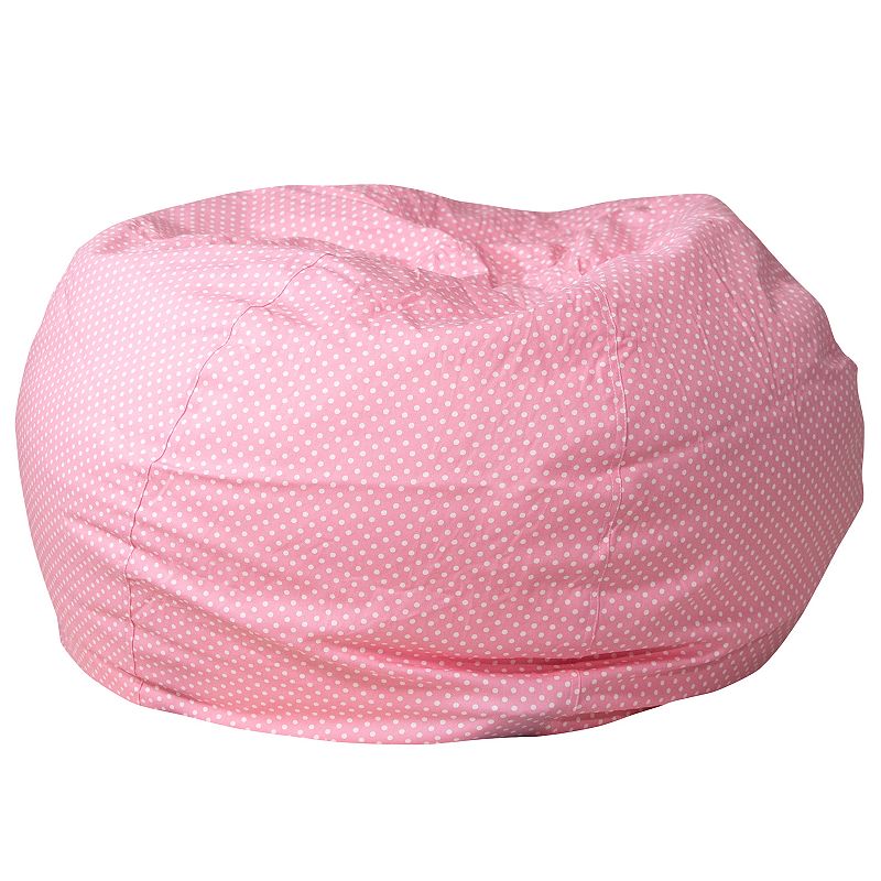 Flash Furniture Oversized Refillable Bean Bag Chair, Pink