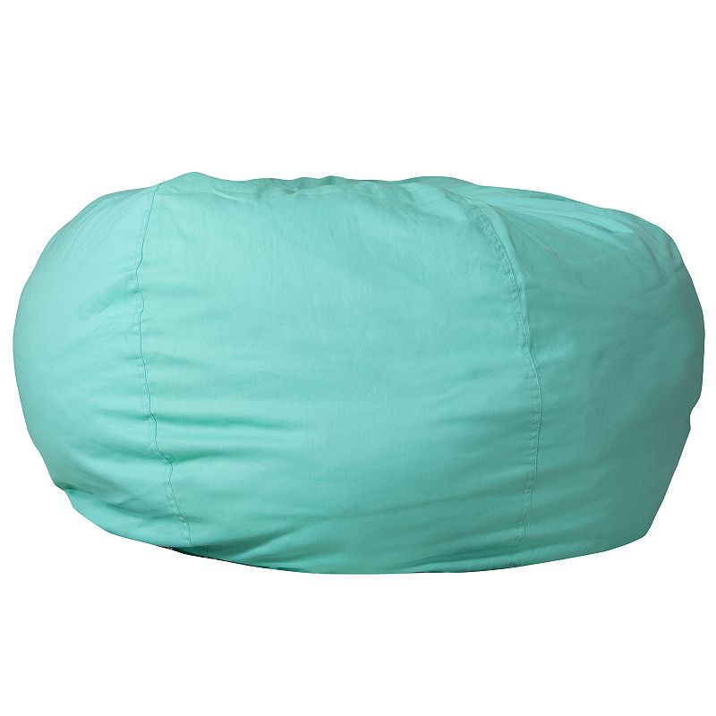 Flash Furniture Oversized Refillable Bean Bag Chair, Green