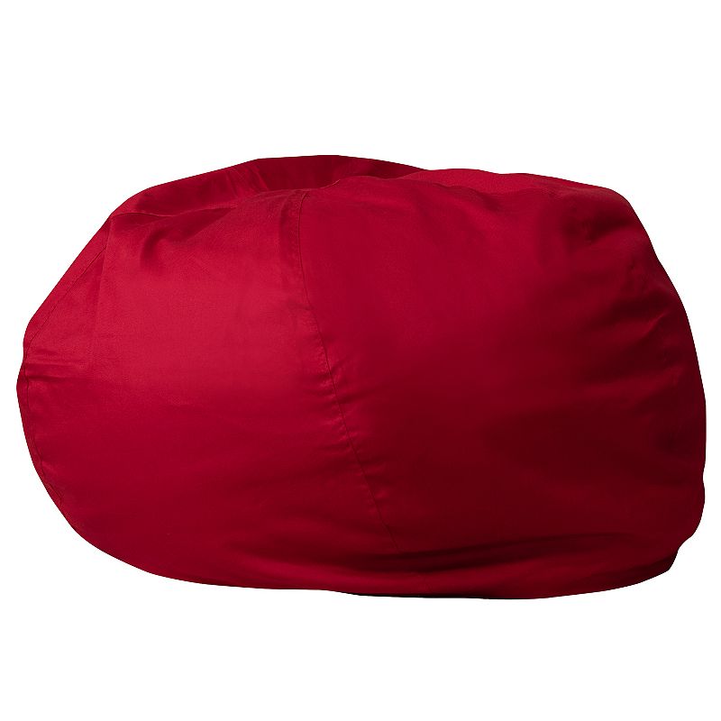 Flash Furniture Oversized Refillable Bean Bag Chair, Red