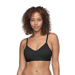 Simply Perfect by Warner's Women's Longline Convertible Wirefree Bra -  Black 38D