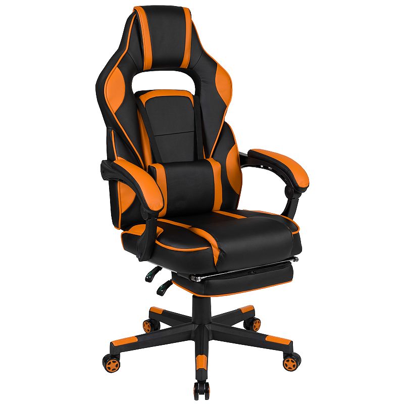Flash Furniture X40 Gaming Racing Ergonomic Computer Chair, Orange