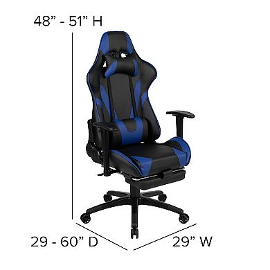 Flash Furniture X30 Gaming Racing Office Ergonomic Computer Chair