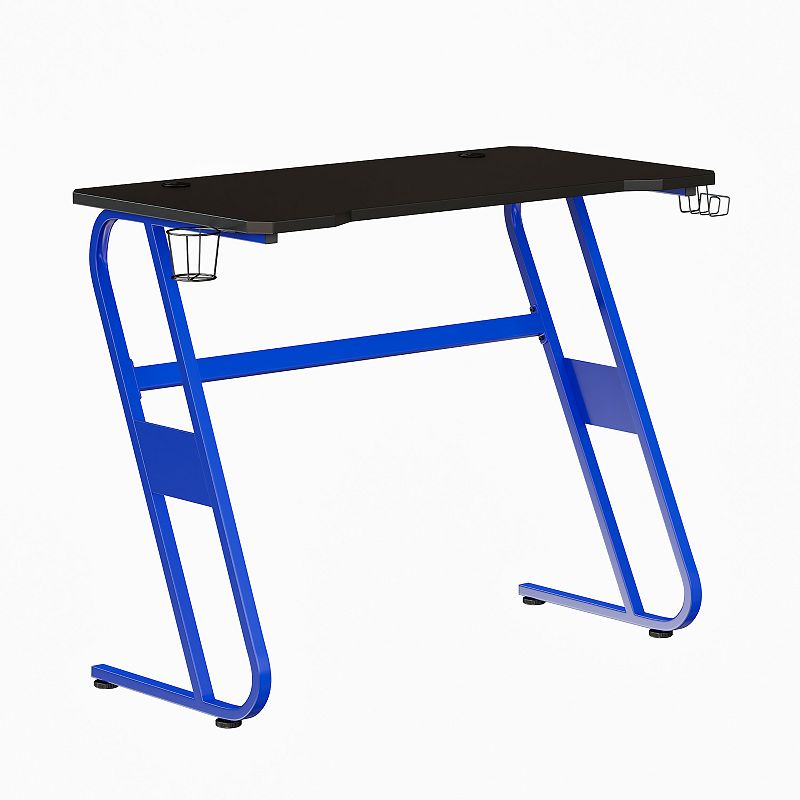 Flash Furniture Gaming Ergonomic Desk, Blue