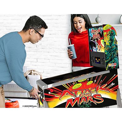 Arcade 1 Up Attack From Mars Digital Pinball Machine