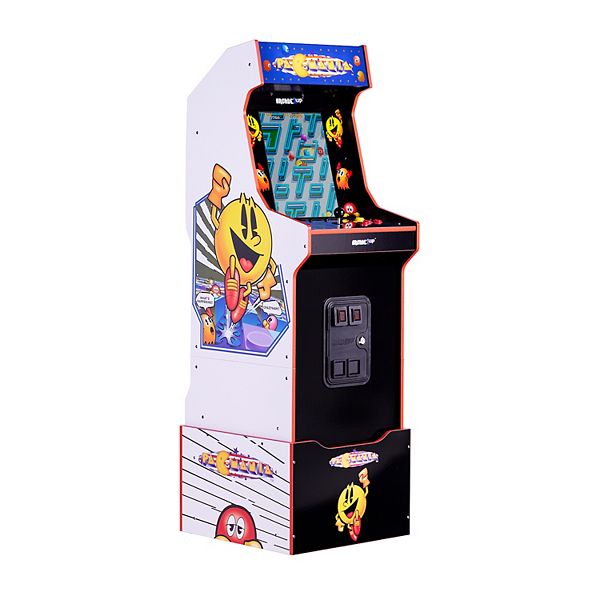 Arcade 1 Up Pac-Mania Bandai Legacy 14-in-1 Arcade Machine - White