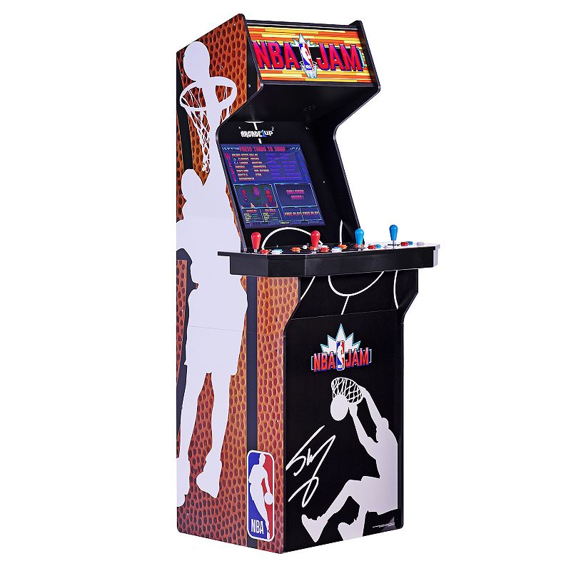 Arcade1UP NBA Jam SHAQ Edition 19" Arcade with Lit Marquee