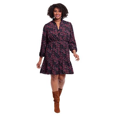 london times dress purple London Times T6702M Lilac Ruffled Draped Skirt Sheath Dress with Cap