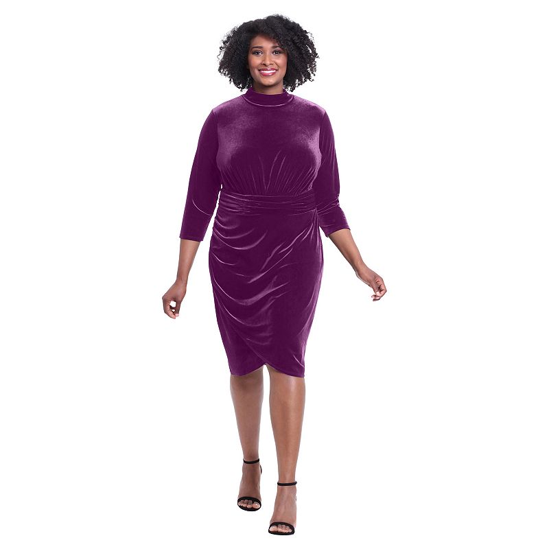 Kohls plus size sales cocktail dresses