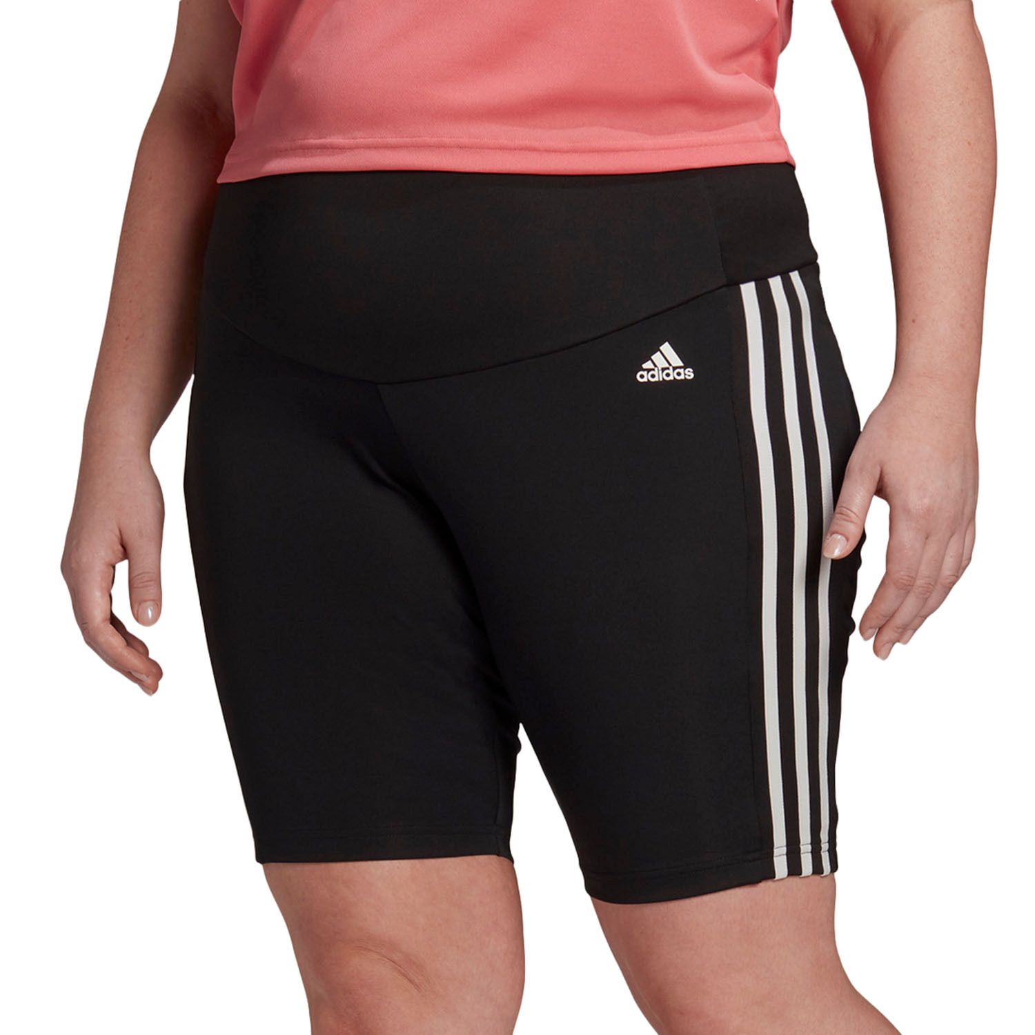 adidas 3 stripe cycling shorts