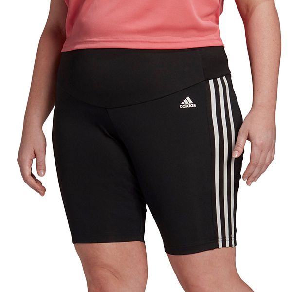 Plus size discount adidas biker shorts