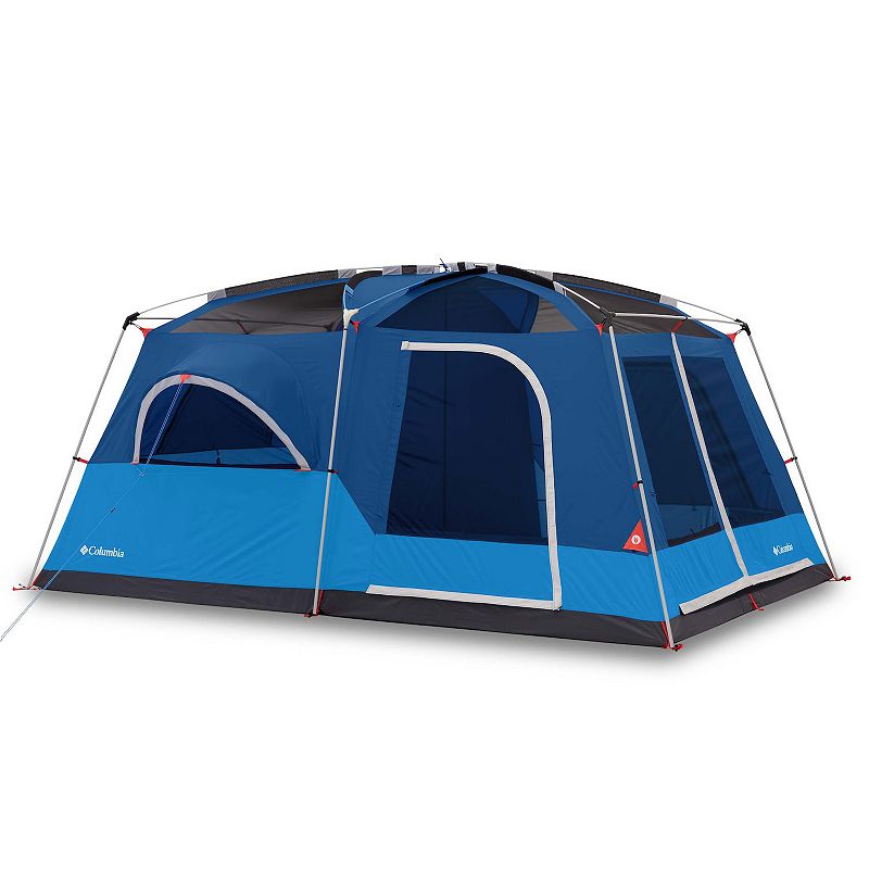 Columbia 10-Person Mammoth Creek Cabin Tent, Blue