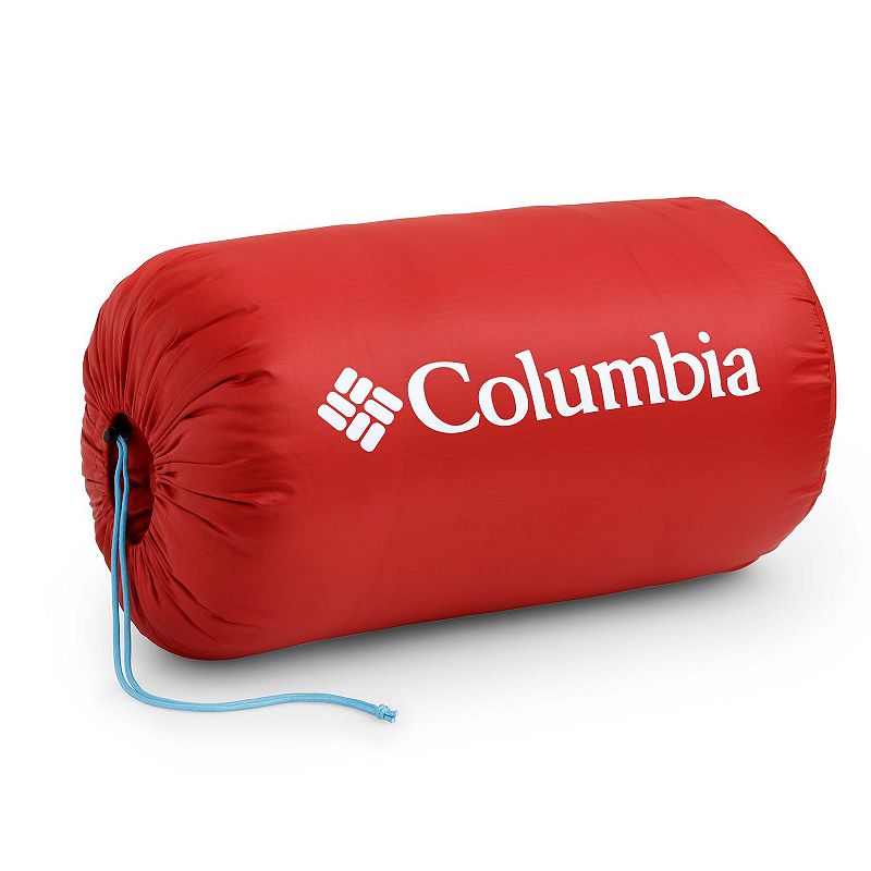Columbia Mount Tabor 10°F Mummy Sleeping Bag, Red