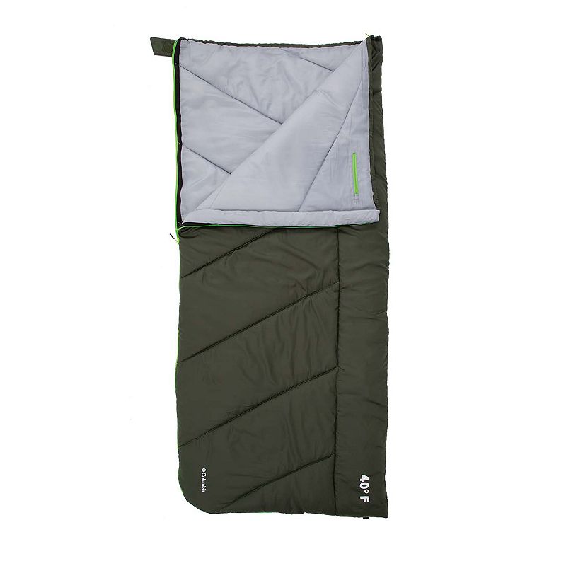 Columbia Basic 40°F Rectangle Sleeping Bag - X-Large, Green
