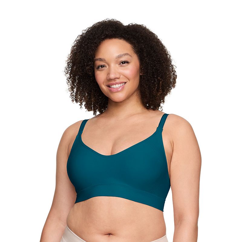 Warners Easy Does It Wireless Lift Convertible Comfort Bra RN0131A, Women's, Size: Small, Blue Pink
