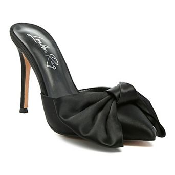 Sidonie Women's High Heel Bow Tie Mules