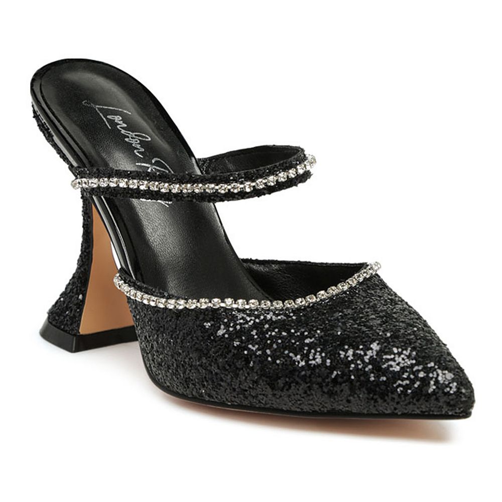 サンダル・ミュール High-Shine Heeled Sandals 楽天市場】3color ハイヒール ミュールサンダル シルバー