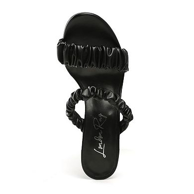 Gathered Around Women's Slip-On Heeled Sandals