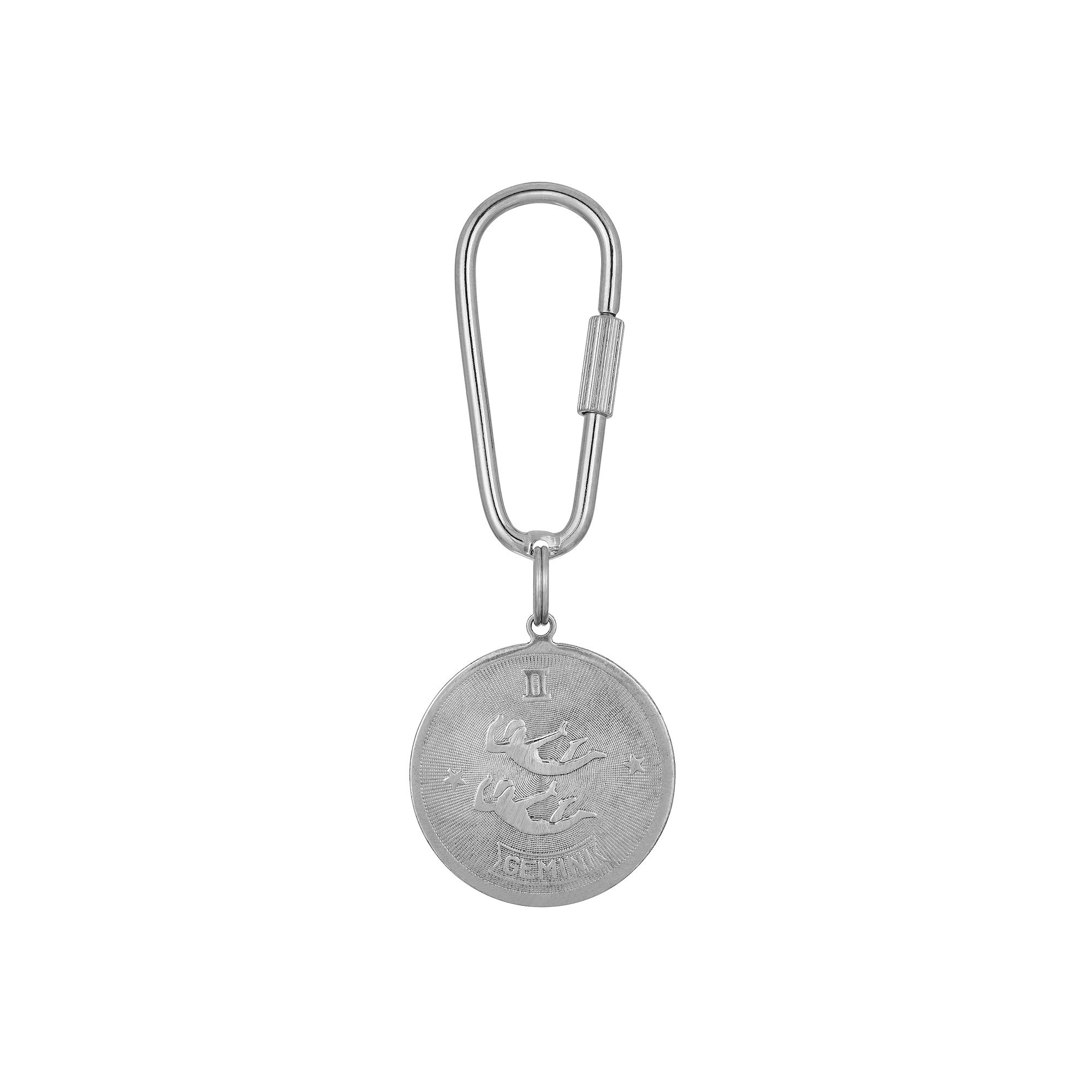 1928 Silver Tone Sagittarius Key Fob, June