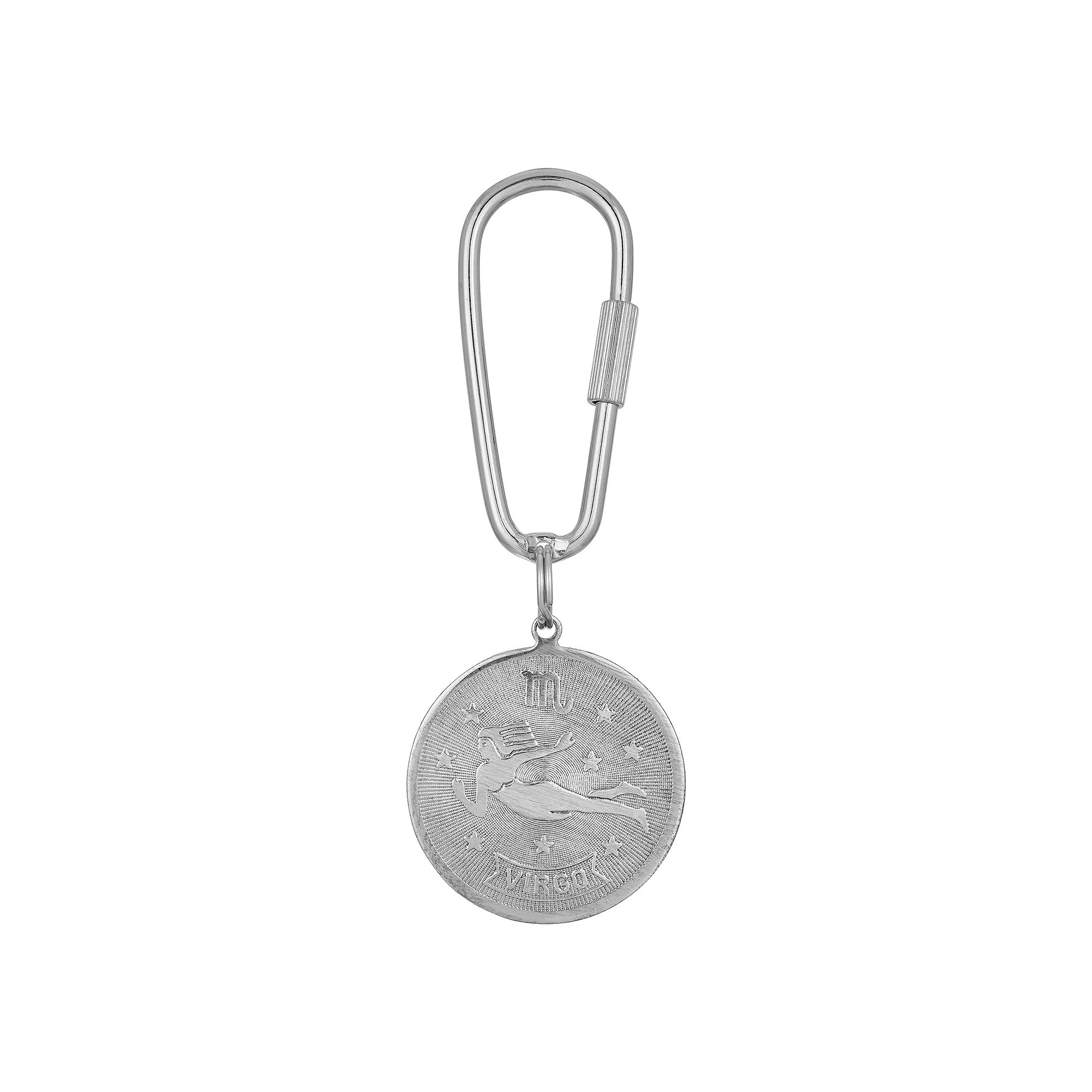 1928 Silver Tone Sagittarius Key Fob, September