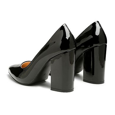 Kamira Women's Block Heeled Formal Pumps