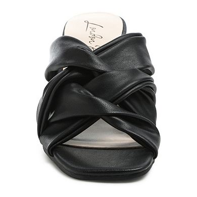 Knope Interwoven Straps Women's Heeled Sandals