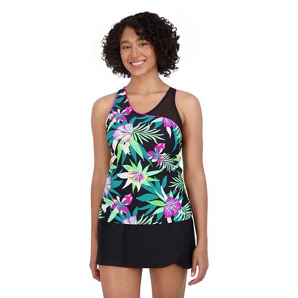 Women's ZeroXposur Print UPF 30+ Tankini Top – ZeroXposur